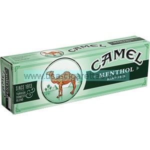 Camel Menthol box cigarettes